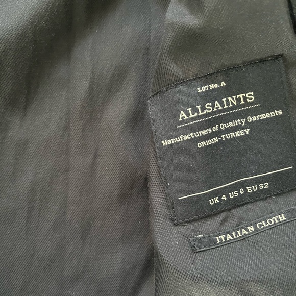 All SAINTS Hyde monument coat - Picture 3 of 5